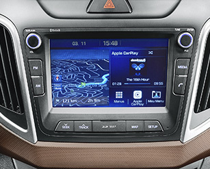 Sistema de GPS integrado - Creta