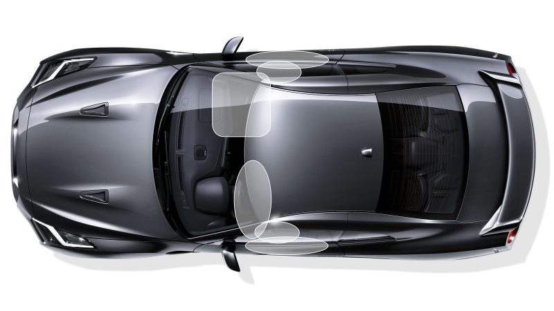 6 AIR BAGS PARA PROTEÇÃO AVANÇADA - GT-R